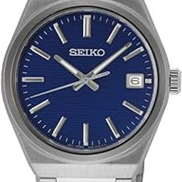Stainless Steel Dress Chronograph Men Watch Sur555P1, Blue Dial, Bandcolor-Silver-51
