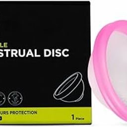 Pee Safe Reusable Menstrual Disc | 1 Reusable Menstrual Disc + 1 Spandex Storage Pouch | Capacity of 55 ml | Made of Medical Grade Silicone-picture-21