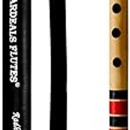 STARDEALS Flutes C Scale 6 Hole Flute Bamboo Bansuri With Free Flute Bag (Natural Brown, 14 Inch)-picture-20