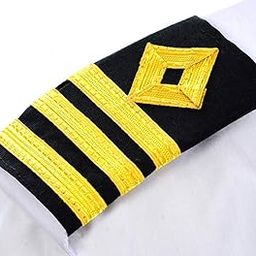 Ocean Kart Professional Epaulettes for Chief Officer Merchant Navy Officer-image-85
