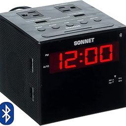 Sonnet Bluetooth Power Station Clock Radio R-1415BT-20