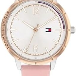 tommy hilfiger Macy'S Essentials Quartz Analog White Round Dial Watch for Women-picture-6