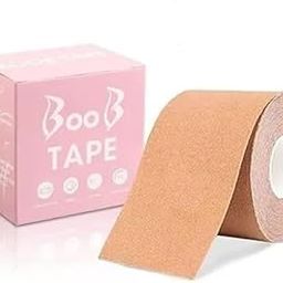 Algysilk Boob Tape with 10 Nipple Pasties & Fashion Tape Body Tape for Women Push Up & Lifting Breast Tape Breast Lift Bra Tape Bob Tape for Breast Lift Double Sided Tape for Clothes Multicolour-image-62