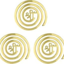 Vastu Vardan Shree Brass Helix for Vastu | 4 Inch | Pack of 3 | North West Vastu Remedy | Main Door Entrance | Bedroom | Toilet | Helix Vastu Dosh Remedies | Vastu Remedies Products |-image-10