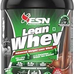 ESN Lean Whey Protein | 2lbs | Chocolate | 23.5 g Protein | 200mg Green Tea Leaf Extract | 1g Acetyl L-carnitine Hcl | With Digestive Enzymes for better absorption | with Crave Control Complex | Increase Muscle Strength & Performance-picture-16
