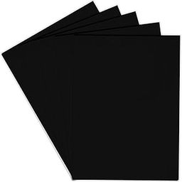 Lakeer Black Color A4 Eva Foam Sheets-5mm thick, Pack of 5 Sheets | For Scrapbooking, Art & Craft Projects, Decorations, Etc (Black Color)-22