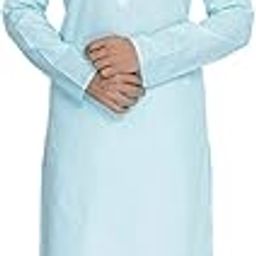 Mens Cotton Blend Kurta Pyjama Set - Classic Ethnic Attire for Timeless Style and Cultural Celebrations || Solid Plain Full Sleeves Kurta Pyjama Set-image-43