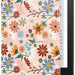 CoBak Case for Kindle Paperwhite - All New PU Leather Cover with Auto Sleep Wake Feature for Kindle Paperwhite Signature Edition and Kindle Paperwhite 11th Generation 2021 Released, Tan Jas-image-1