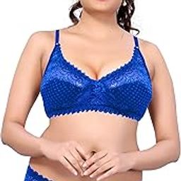 Womens Bra Panty Set for Women and Girls Latest Lingerie Set with Full Coverage Non Padded Bra and Panty Set-picture-26