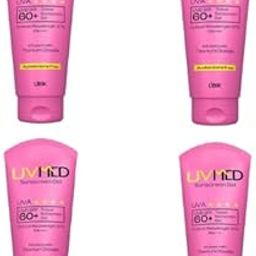 Uvmed Tinted Sunscreen Gel, SPF 60 UVA pack of 4-26