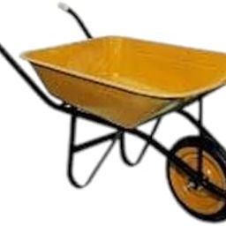 Epica - Heavy Duty Wheelbarrow – Sturdy Construction for Gardening, Construction, and Landscaping (CE6400) (Yellow).-picture-30