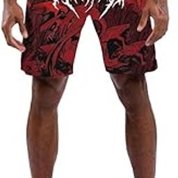 Combat/MMA Sublimation Printing Shorts for Training & Kickboxing: Fighting Shorts for Martial Arts, Cage Fight, Muay Thai, BJJ, Boxing, and Grapplin-picture-16