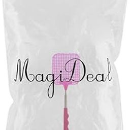 Fly swatter Retractable Kill Mosquitoes Flies Telescopic Plastic Pink-image-46