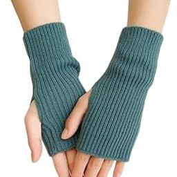 Arm Warmers for Women, Long Fingerless Gloves for Women, Winter Knitted Arm Sleeves Gloves for Teen Girls, Fashion Half Finger Hand Warmer for Daily, Party, Hip Hop-image-67