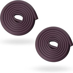 BabySafeHouse Child Proofing Pre-Taped Edge Guard Strip (13ft- Pack of 2) for Sharp Edges of Furniture & Corners (Brown Color)-image-60