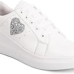 creattoes Women's Sneaker Walking Shoes for Girl's White Shoes Collections-picture-12