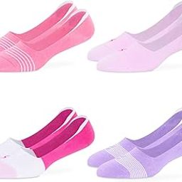Low Cut No Show Loafer Socks For Women, Made With Durable, Breathable, Anti Odour & Moisture Absorbent Combed Cotton with Anti Slip Grip (Pack of 4)-image-24