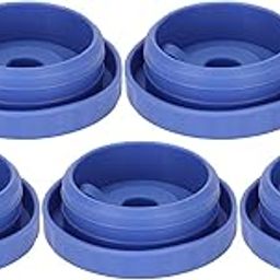 ELBME Jug Plug, No Leak Silicone Reusable 5 Pcs Water Bottle Cap for Water Dispensers (Type B)-image-30