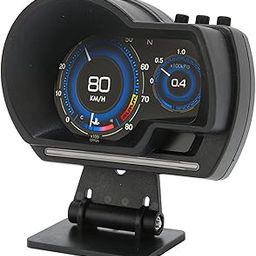 Head Up Display, OBD GPS HUD Gauge, OBD + GPS Dual System Smart Head Up Display, Support Fault Clearing, Overpass Alarm, for OBD II Compact Car-26