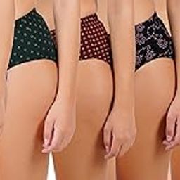 Pack of 6 Solid Panties for Women-image-88