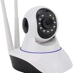 New Double Antenna Smart Wi-Fi Auto- Rotating by Mobile Night Vision Mobile HD CCTV WiFi Camera 1080p with Audio and Wall Mount Camera Security Camera-6