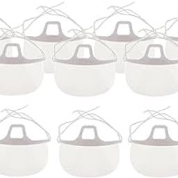 LOOM TREE® 10x Mouth Guard Spit Shield Cover Restaurant Catering Sanitary Protection | 10 Pieces Mouth Shields-12