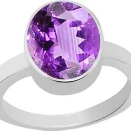 Certified Natural Amethyst Stone (Katela) 8.25 Ratti Silver Ring for Astrological Purpoes with Lab Testing Report-image-80