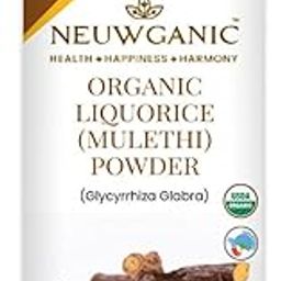 Organic Liquorice Powder - Mulethi Powder - India Organic and USDA Organic Certified - Ideal For Making Kadha/Herbal Teas - 200 Gm - Pack Of 1-32