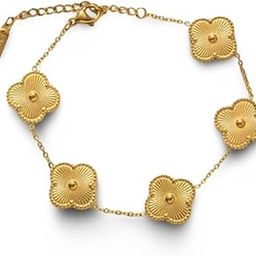 Inventive arts Latest Anti-Tarnish Gold Plated Bracelets Stylish Adjustable Arm Cuff | Hand Accessories kada for Women & Girls-image-44