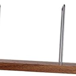 VELURA Vinyl Record Holder Wood Modern Albums Organizer for Cabinet Study Room Home|1 Album Display Stand| CD & Video Racks| Furniture-image-31