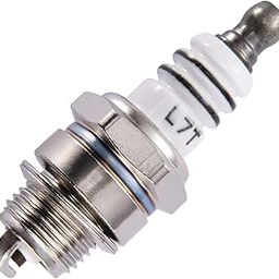 Generic L7T Spark Plug for Gasoline Chainsaws & Brush Cutters, Heavy Duty 2-Stroke 33cc-63cc, Alumina & Solid Steel Core-8
