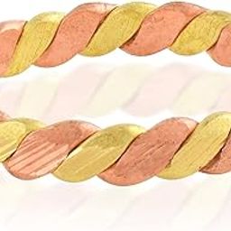 Ashtadhatu (mix of 8 metals) Fashionable Copper Brass Good Health Vastu Wealth Ring For Men Women-image-72
