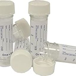 5 x One Step® 1oz (30mL) sterile Urine Sample Collection Cups/Tubes/vials-image-2