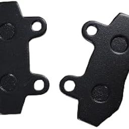 Electric Scooty Brake Pads, Black, Semi-Metallic, Front and Rear Set-image-30