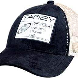 Unisex Suede & Mesh Adjustable 6 Panel Trucker Cap | Zenith Caps for Summer, Outing| Snapback Caps for Men & Women | Flat Embroidery Sports Cap | Sun Protection Cap-9