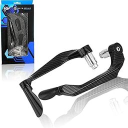 MOTO GENIUS Universal CNC Handlebar Brake Clutch Lever Protector Guard for Motorcycles & Bikes | Durable and Stylish (Black)-3