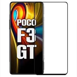 Dashmesh Shopping Tempered Glass Screen Protector for Poco F3 GT (Black) Edge to Edge Full Screen Coverage Premium Military-Grade-picture-16