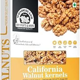 WONDERLAND FOODS (DEVICE) Walnuts Kernels, 200g, Dry Fruits-image-51
