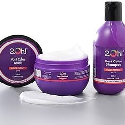 2.Oh! Italian Post Color Combo with Color Protect Complex | Colour Protect Shampoo + Hair Mask for Coloured Hair | Daily Use Shampoo and Mask with pH 4.5 | Ideal for Color Treated Hair | Women and Men-54