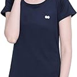 Clovia Women's Comfort Fit Active Text Print T-Shirt-19