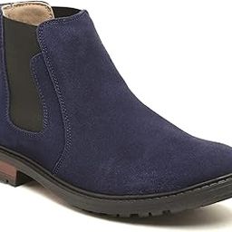 Men's American Blue Handmade High Ankle Bikers Boots Italian Suede Leather Shoes for Men (Czech_SUCL) Biking Hiking Super Solid Boots 6UK-image-68