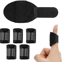 HANNEA® 5PCS Trigger Finger Splints, Thumb Finger Brace for Trigger Finger Knuckle Immobilization Pain Relief Finger Support Fits Index Middle Ring Pinky Fingers-19