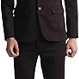 arrow Men's Nylon Single Breasted Business Suit Pants Set-picture-25