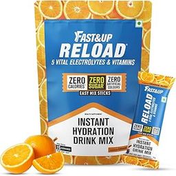 Fast&Up Reload Zero Sugar Electrolyte Instant Mix Pack - Orange-11