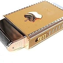 Professionals Design Perfect Shaver And Haircut Rechargeable Beard And Moustaches Hair Machine And Trimming With Cord And Without Cordless Use (Apple Gold)-image-40