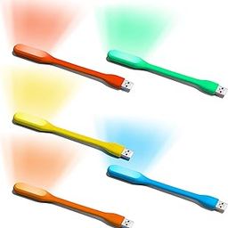 CRAZO FASHION Colorful LED USB Light for Gaming Lighting Keyboard RGB USB LED Light Lamp | LED Light for Book Reading, Night Lamp, Car TV Home Decoration, Flexible, Portable (Pack of 5)-picture-21