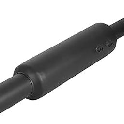 WORDZ Short Bottle Black Empty Mini Punjab Exhaust Silencer for Bike Bullet Classic 350 Full Exhaust System-picture-22