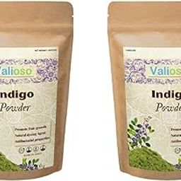 Valioso Organic Indigo Powder For Natural Hair Colour, 200 Grams (Pack of 2)-image-72