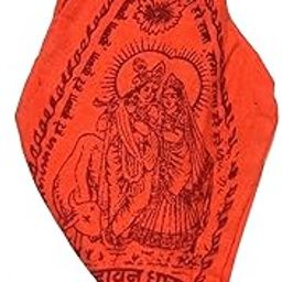 GAUMUKHI JAAP MALA Bag/Orange/for Mantra, Meditation/Bag by GOYAM MERCHANDO-image-12