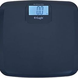 Eagle Digital Weighing Scale for Body Weight with 180 kg Capacity, 100g Accuracy, Bathroom weighing machine For Body Weight, Display with Black Digits, Warranty 36 months, EEP-1005A-Black-13